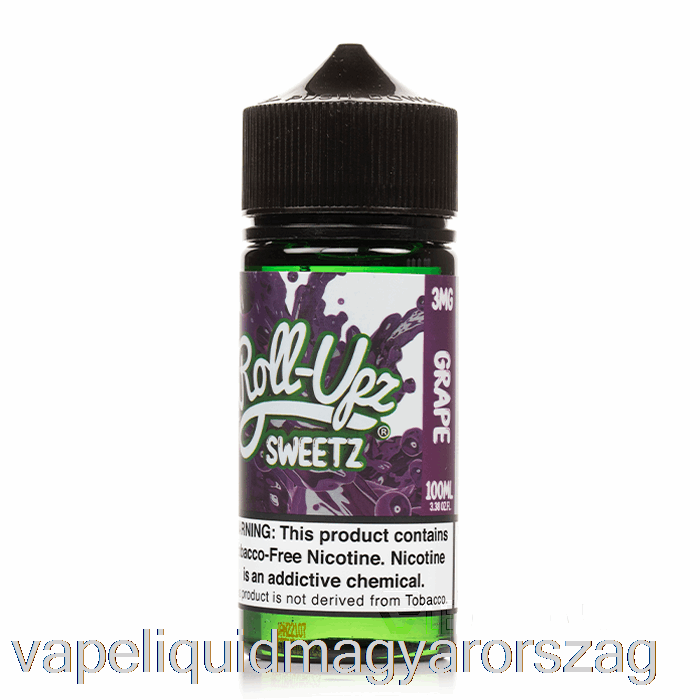 Szőlőlé Roll-upz E-liquid - 100ml 0mg Vape Toll